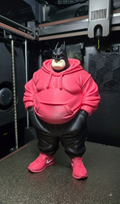 Figura de superhéroe gordito Batman impresa en 3D